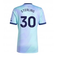 Dres Arsenal Raheem Sterling #30 Tretina 2024-25 Krátky Rukáv